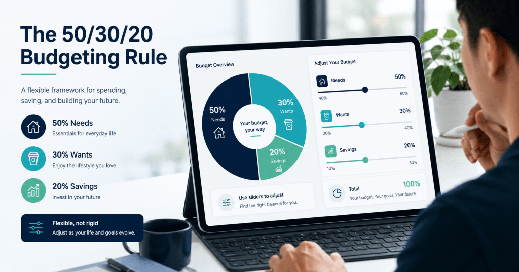 Quy tắc 50-30-20 trong quản lý chi tiêu