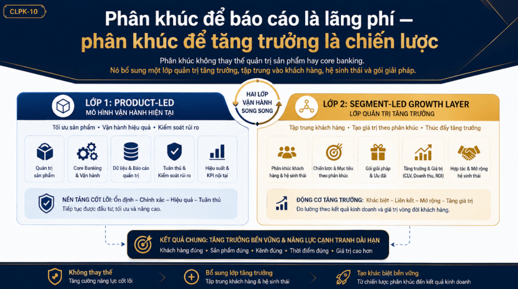 PHÂN KHÚC ĐỂ TĂNG TRƯỞNG HIỆU QUẢ LÀ CHIẾN LƯỢC